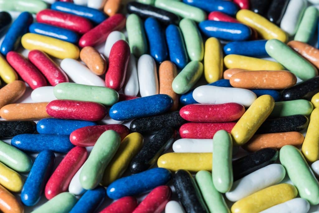 Farmaci di diverso colore