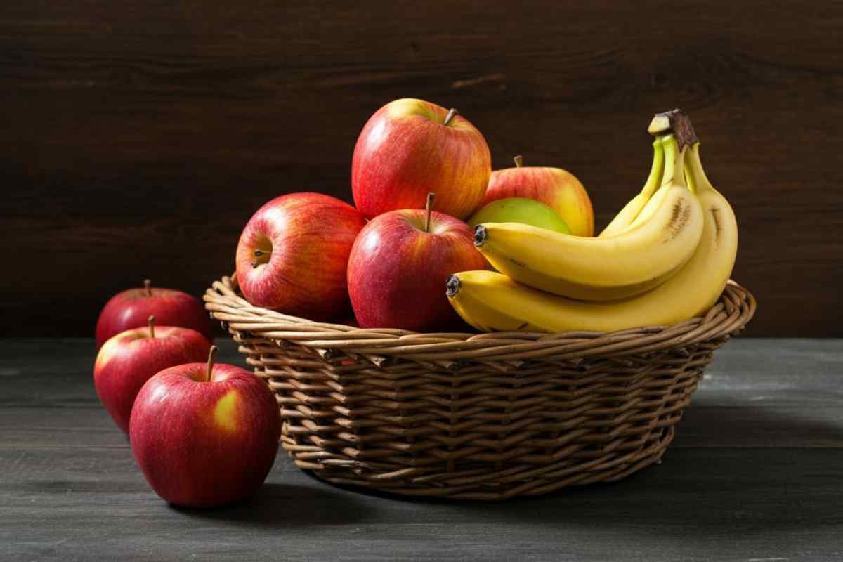 mele e banane ottime per la pressione e il colesterolo